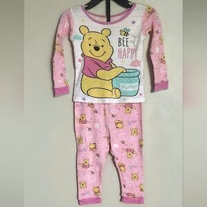 Disney Baby Winnie the Pooh Pajama Set Size 18M